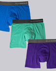 Peacock 3-Pack Boxer Briefs