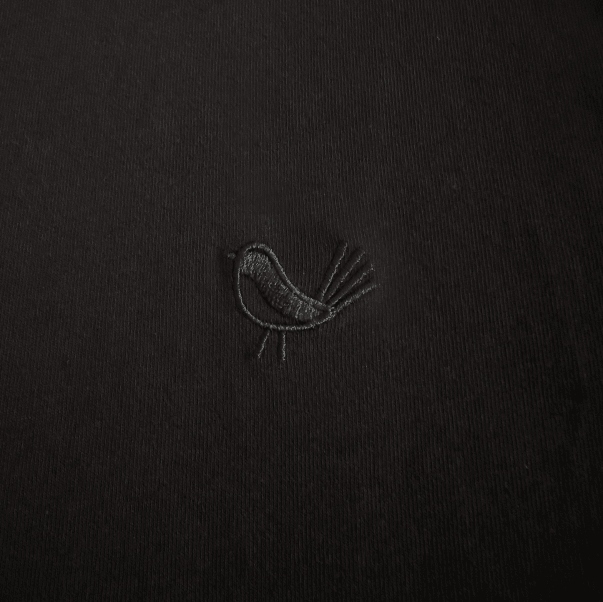 Black - Organic Cotton T-Shirt - Willie Wagtail
