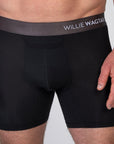 Midnight Black - Boxer Briefs - Willie Wagtail