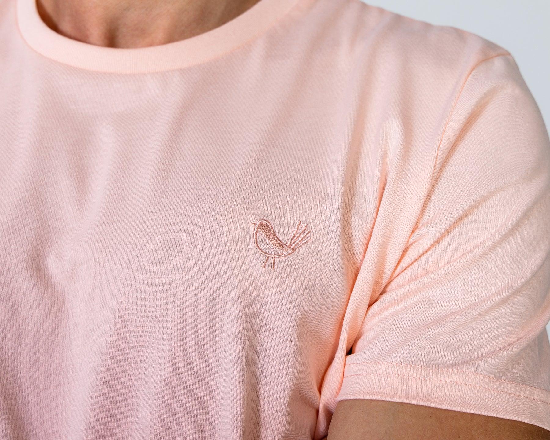 Salmon - Organic Cotton T-Shirt - Willie Wagtail