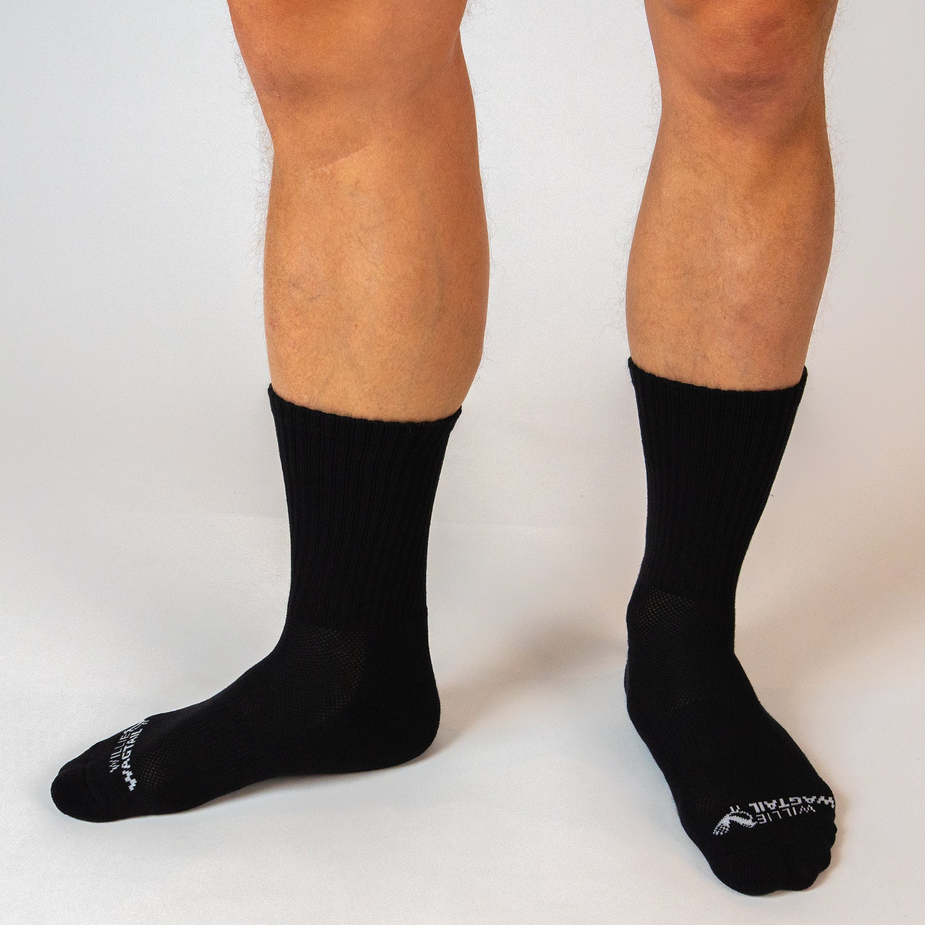 Black Crew Socks