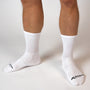 White Crew Socks