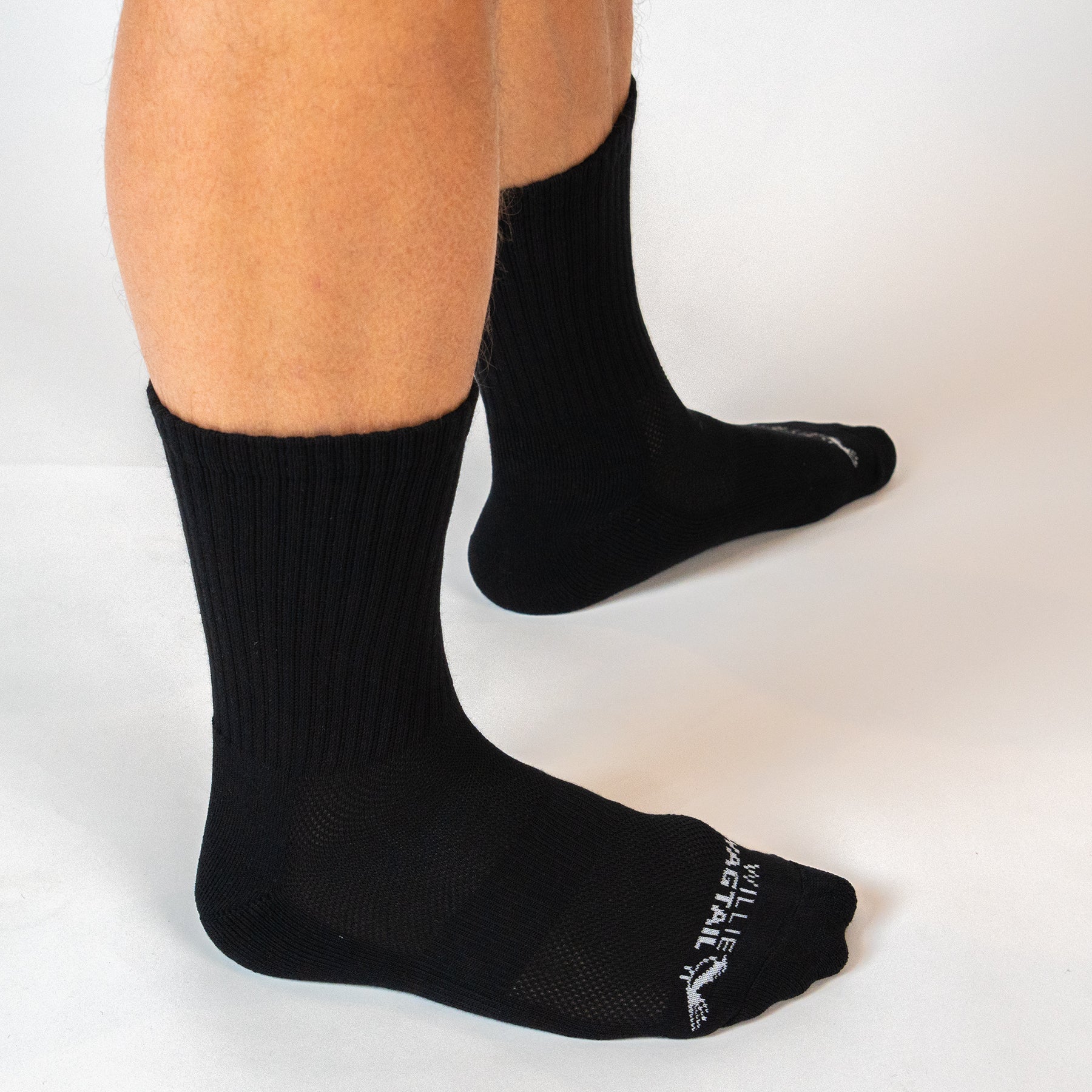 Black Crew Socks