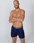 No Skids - 4-Pack Boxer Briefs
