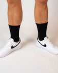 Black Crew Socks