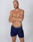 Navy Blue - Boxer Briefs