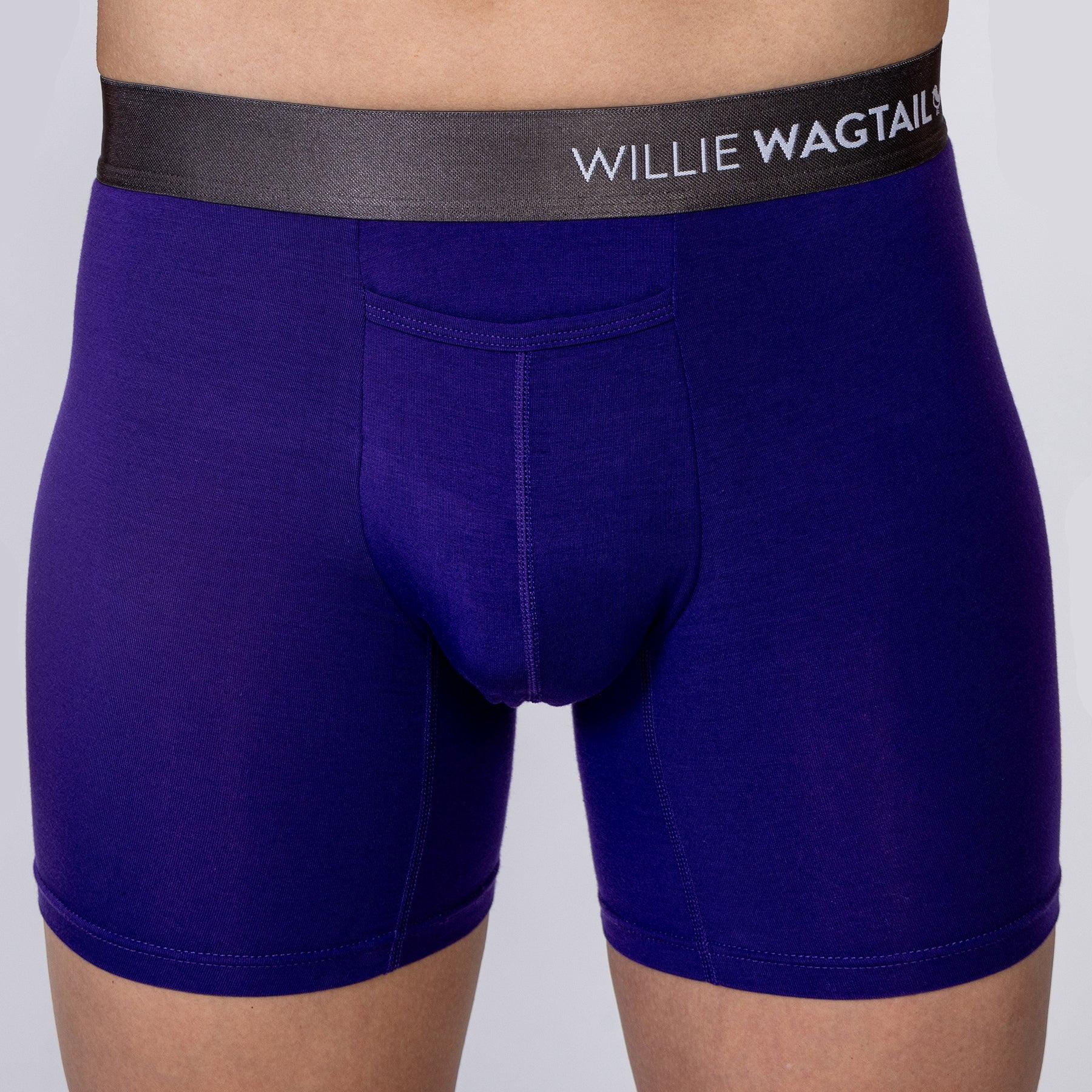 Royal Purple - Boxer Briefs - Willie Wagtail
